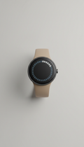 Minimalist Fitness Tracking Smartwatch in Satin Black