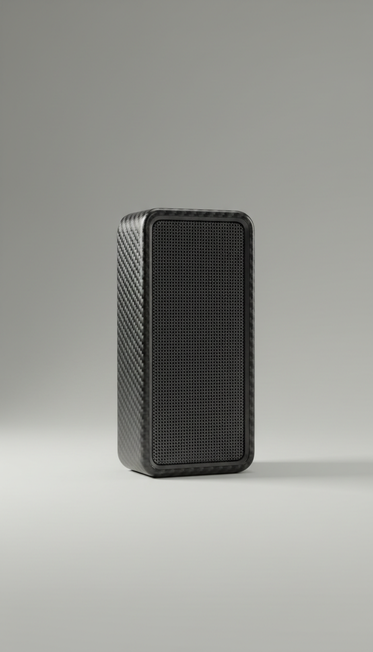 Carbon Fiber Bluetooth Speaker with Deep Bass